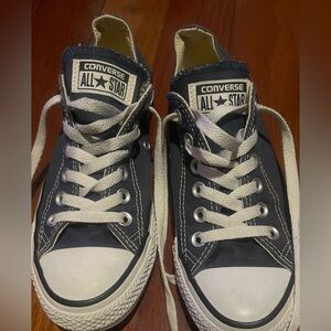 Converse Navy and White Sneakers